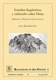 ESTUDIOS LINGÜÍSTICOS Y CULTURALES SOBRE CHINA