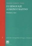 Portada de: EL LENGUAJE ADMINISTRATIVO