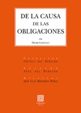 DE LA CAUSA DE LAS OBLIGACIONES