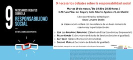 Presentación del libro "9 necesarios debates sobre la responsabilidad social"