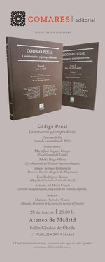 Presentación del libro "Código Penal: comentarios y jurisprudencia"