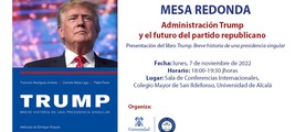 Mesa redonda del libro "Trump: breve historia de una presidencia singular"