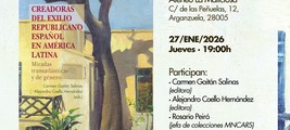 Presentación del libro: Creadoras del exilio republicano español en América Latina