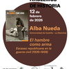 El 12 de febrero se emitirá el programa sobre el libro "El hambre como arma" de Alba Nueda.